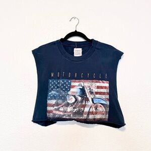 First of a Kind/LF Women's Motorcycle Muscle Tee